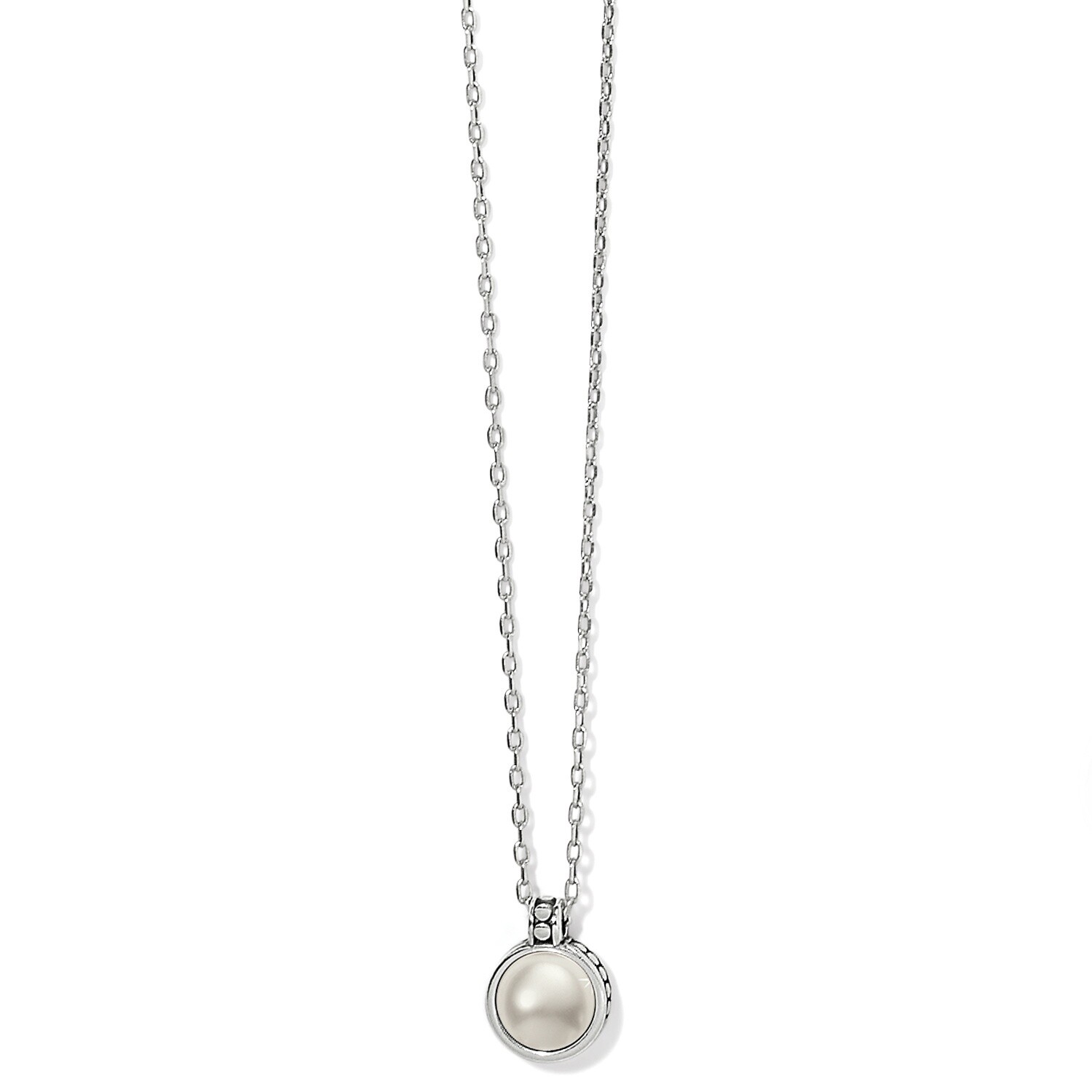 Pebble Dot Pearl Short Necklace