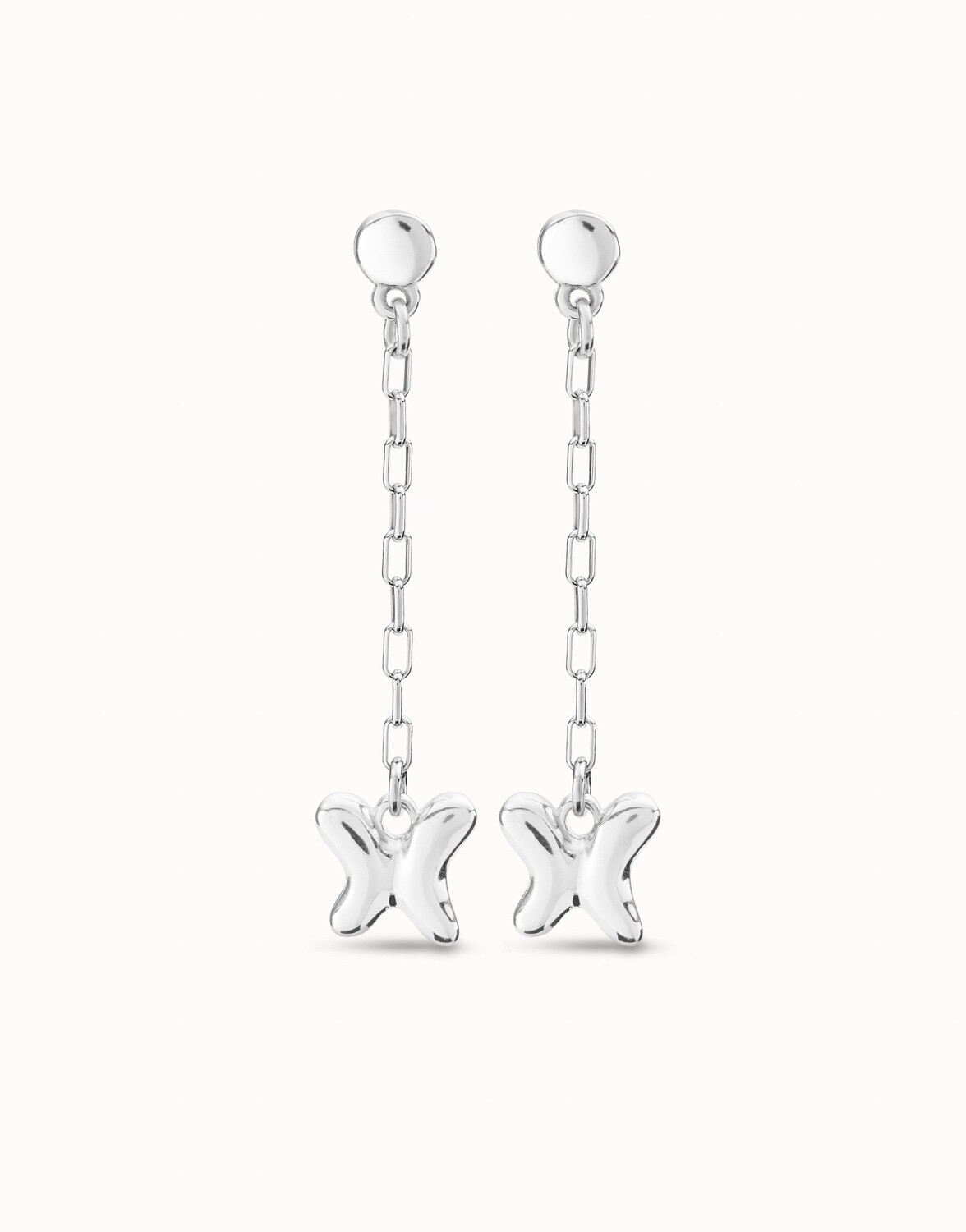 Wings Earrings, Colour: Silver