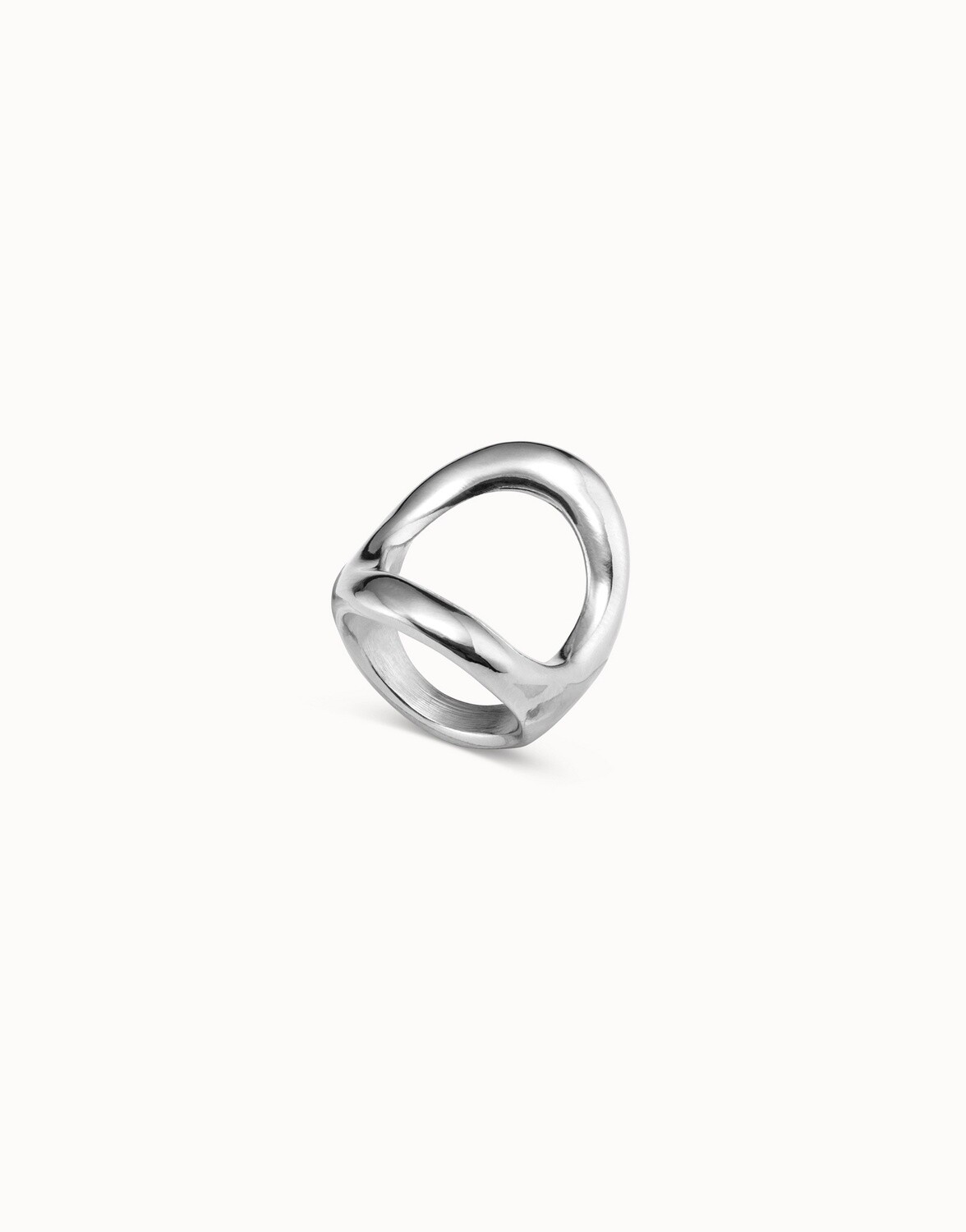 The One Ring, Size: 15, Colour: Silver