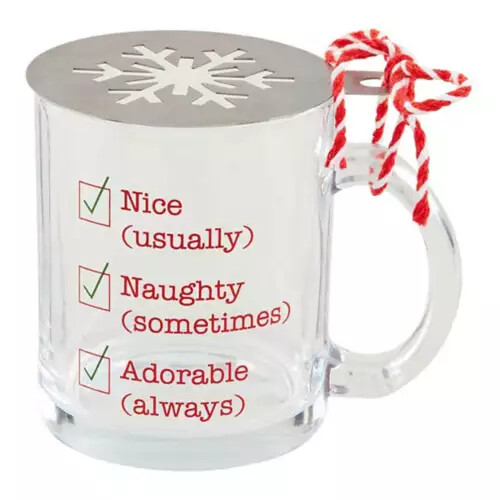 Snowflake Mug &amp; Stencil Set