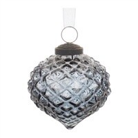 Silver Onion Ornament