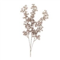 21.5&quot; Gold Berry Spray