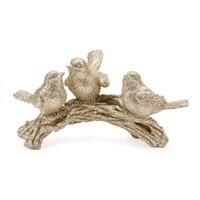 Resin Birds on Branch