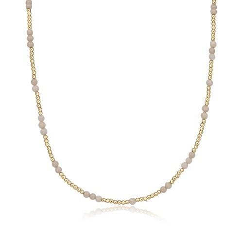 15&quot; Choker Hope Unwritten Gemstone - Riverstone