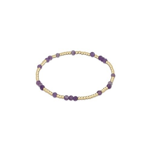 Hope Unwritten Gemstone Bracelet - Amethyst
