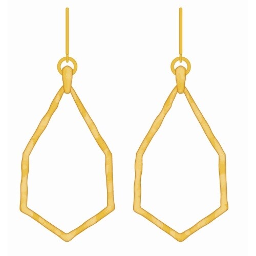 SP The Point Earrings Gold