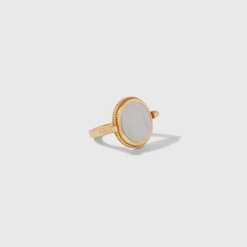Coin Revolving Ring - Size 7