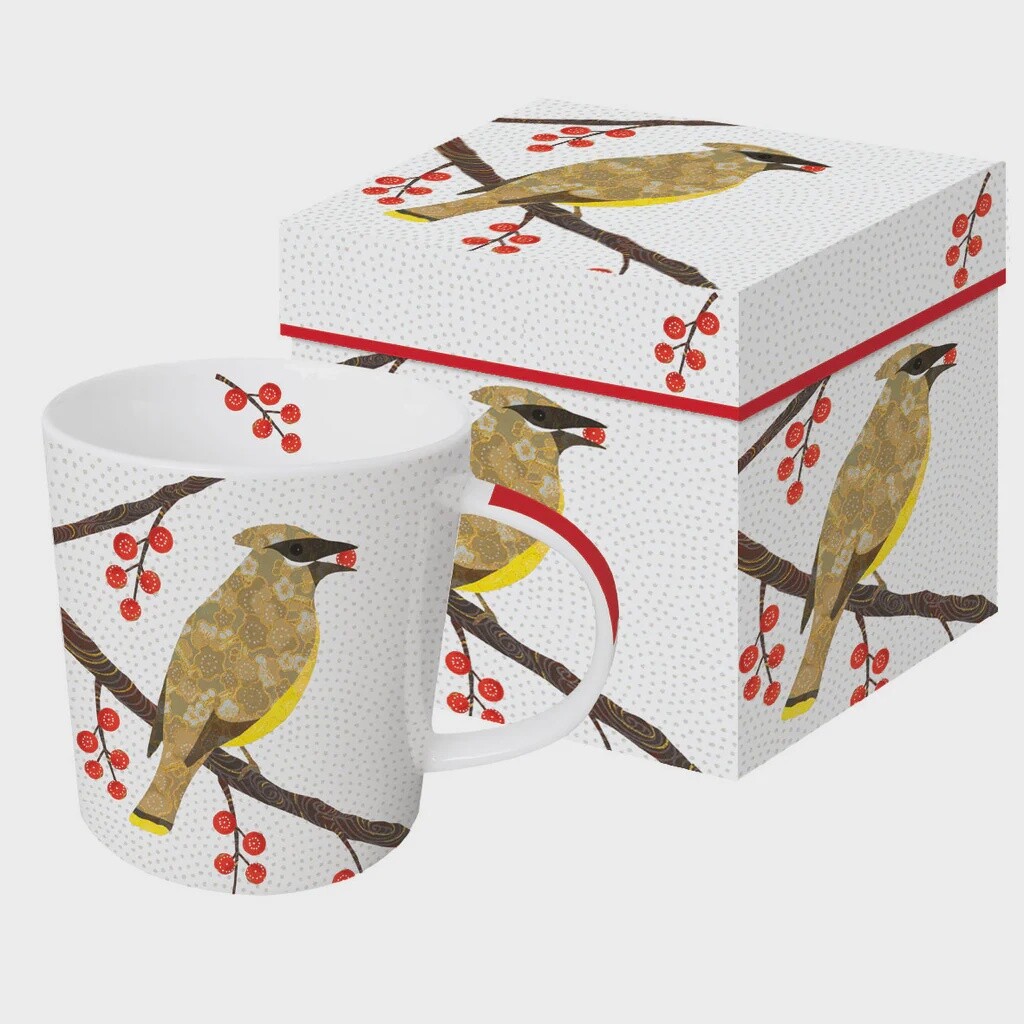 Bird &amp; Berries Gift-Boxed Mug