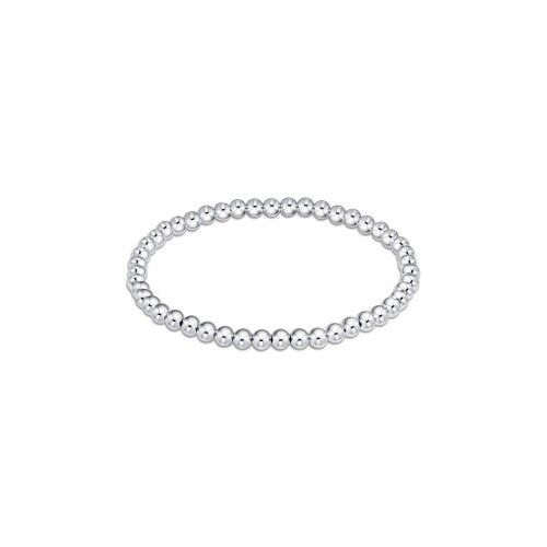 Extends - Classic Sterling 4mm Bead Bracelet