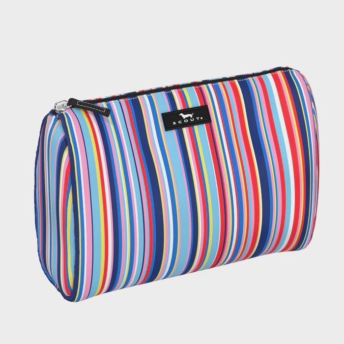 Packin&#39; Heat Makeup Bag, Description: Line and dandy
