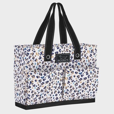 Uptown Girl Pocket Tote Bag, Description: Itty Bitty Kitty