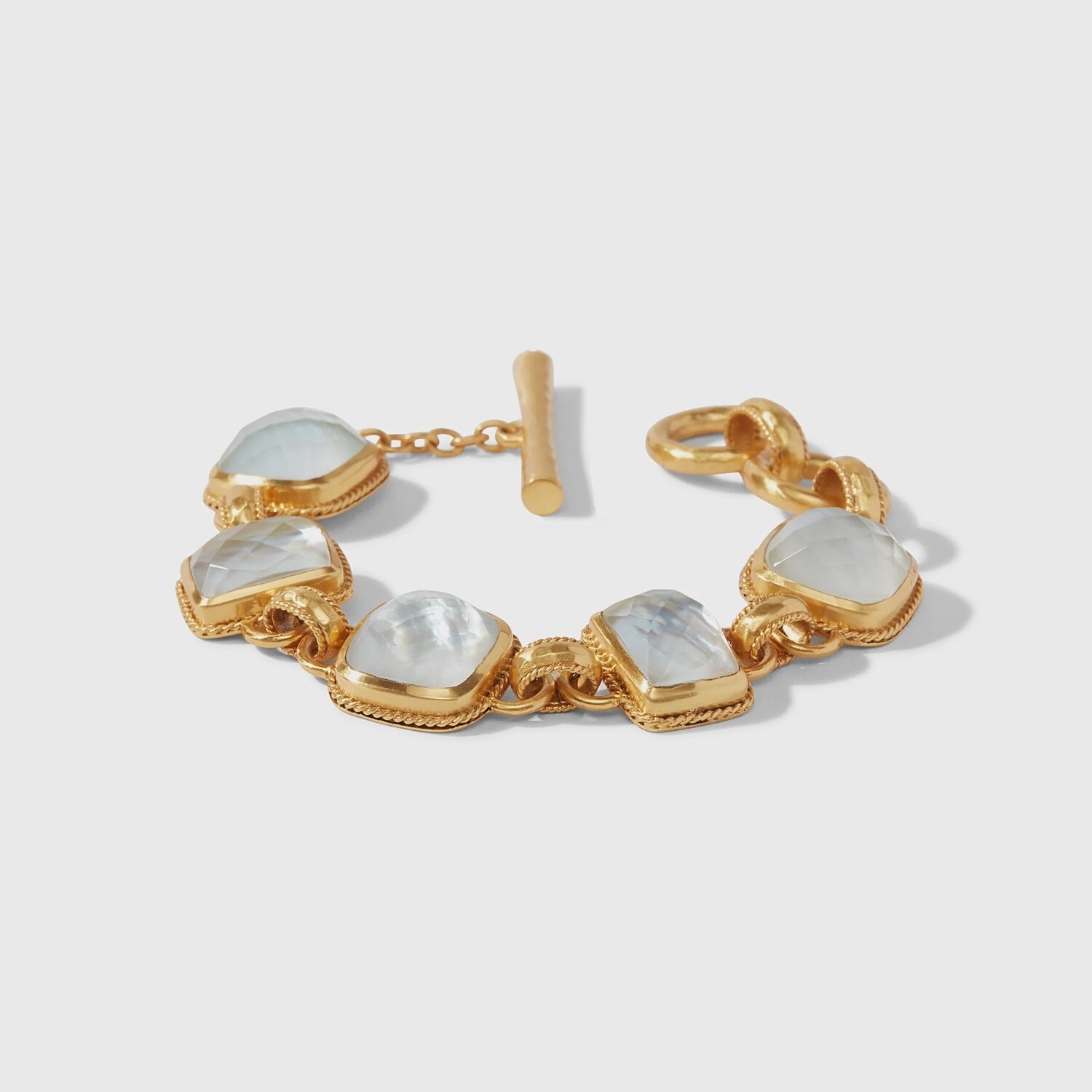 Savoy Demi Bracelet, Colour: Iridescent Clear Crystal