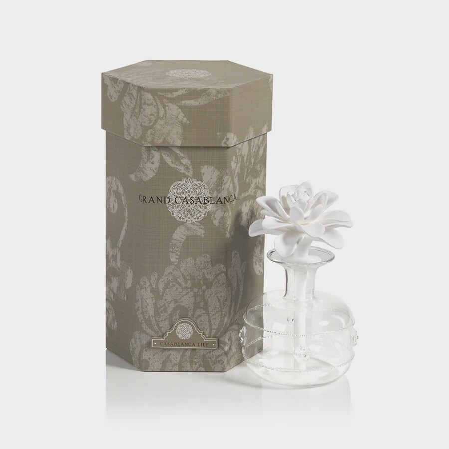Grand Casablanca Porcelain Diffuser - Casablanca Lily