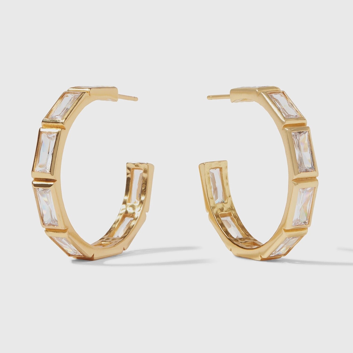 Antonia Hoop, Size: Large, Colour: Cubic Zirconia