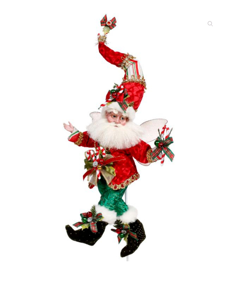 Candy Cane &amp; Holly Fairy, Sm 10.5&quot;