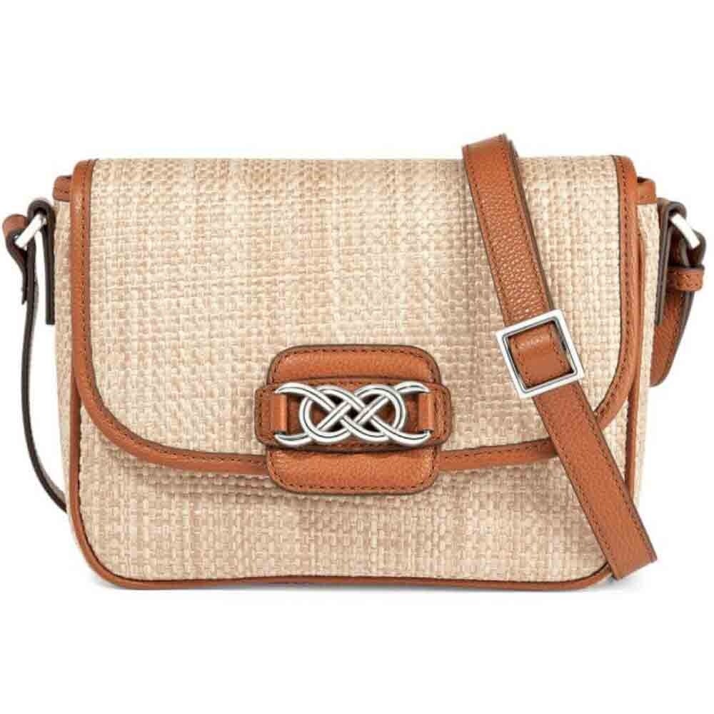 Alani Straw Flap Bag