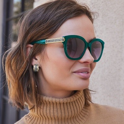 Intrigue Sunglasses-Emerald