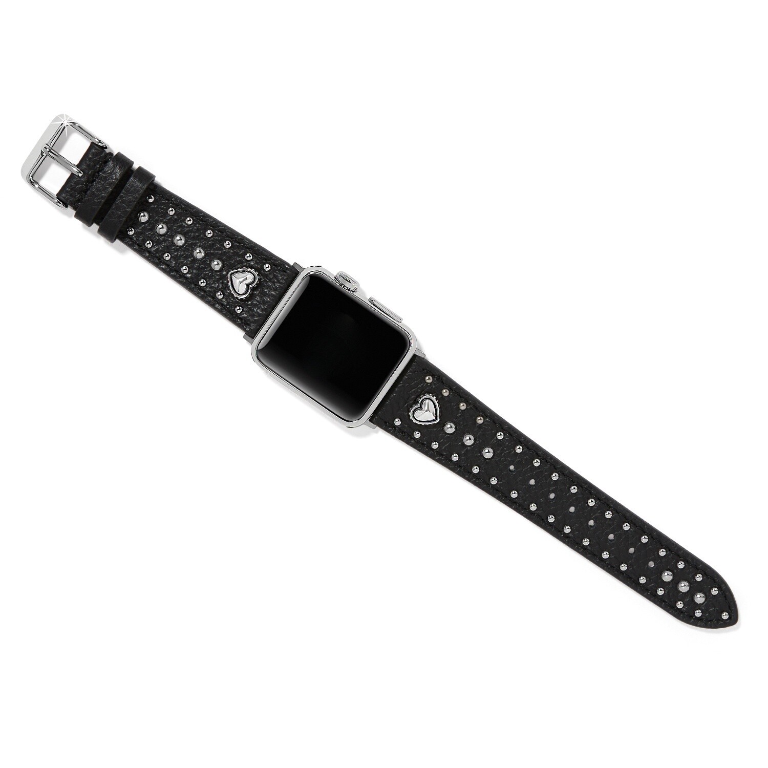Pretty Tough Heart Watch Band, Colour: Black