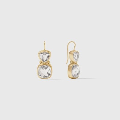 Aquitaine Earring Clear Crystal