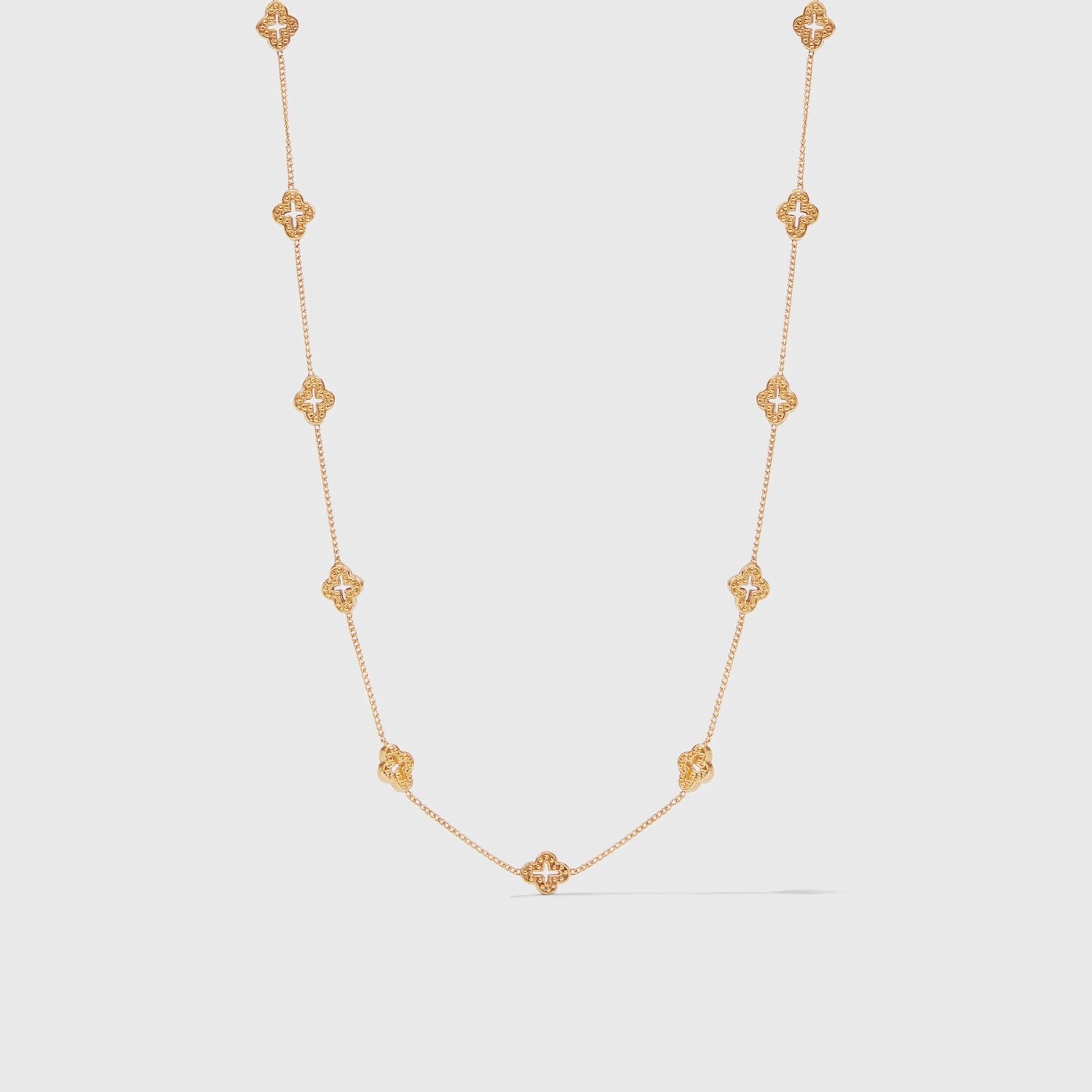Florentine Demi Delicate Station Necklace