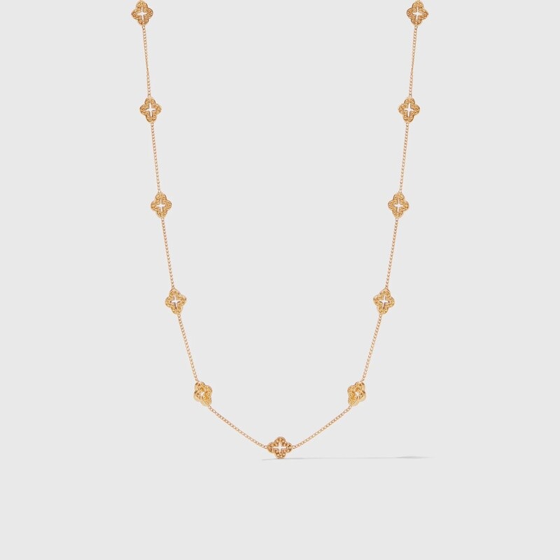 Florentine Demi Delicate Station Necklace