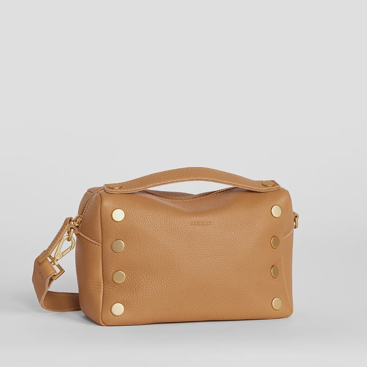 Evan Crossbody Sml  Toast Tan/Brushed Gold