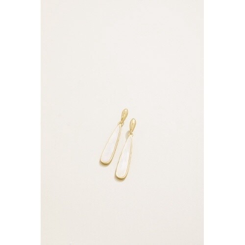 Drip Earrings Mother-of-Pearl