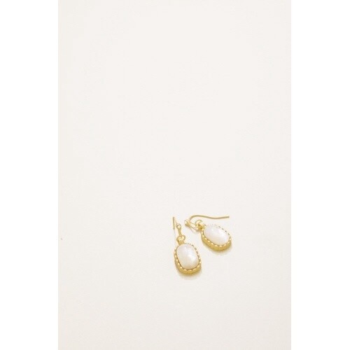 Nara Petite Earrings Mother-of-Pearl