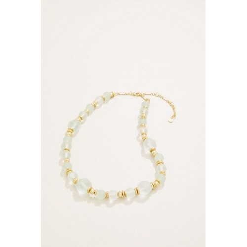 Poolside Necklace 16&quot; Seafoam