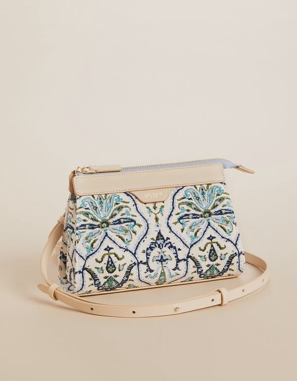 Annie Crossbody Wristlet Hamilton Rug Print
