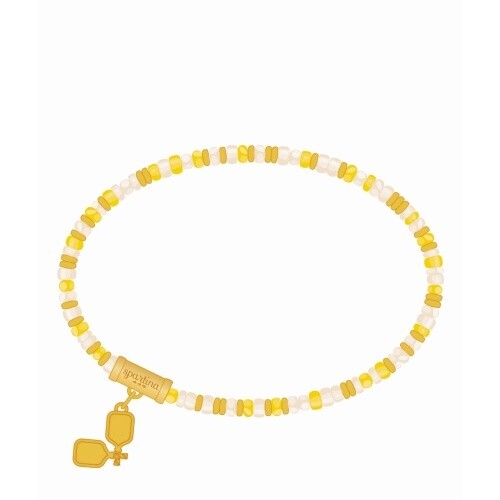 SPLASH Pickleball Paddle Stretch Bracelet White