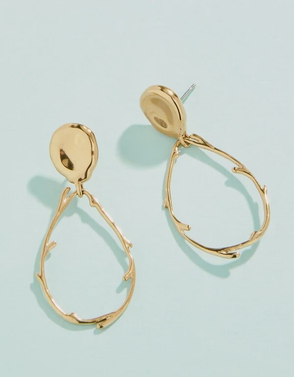 Sea Coral Earrings Coral