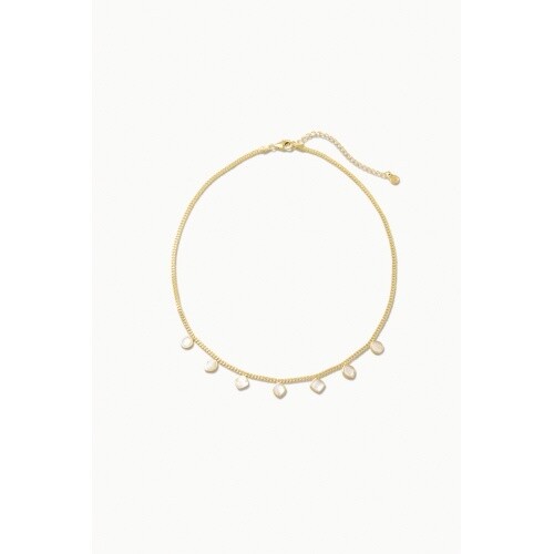 Maera Necklace 16&quot; Mother-of-Pearl