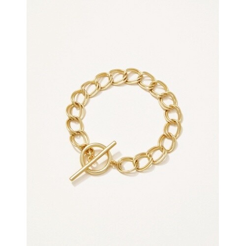 SP Calhoun Toggle Bracelet 7.25-8&quot; Gold