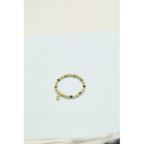 South Beach Stretch Bracelet 6mm Grey
