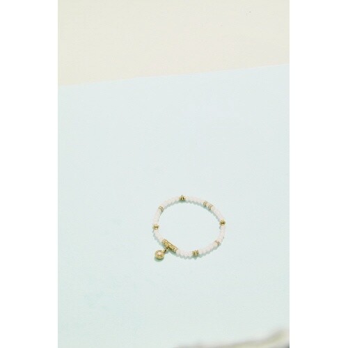 SP Wexford Harbour Stretch Bracelet 4mm Pale Pink