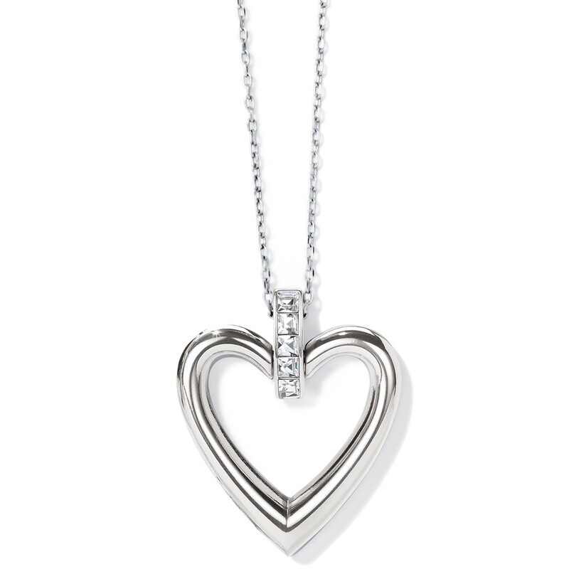 Spectrum Open Heart Necklace