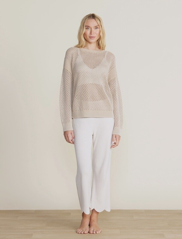 Sunbleached Open Stitch Pullover