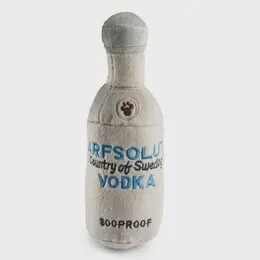 Arfsolut Vodka Toy Squeaker Dog Toy Large