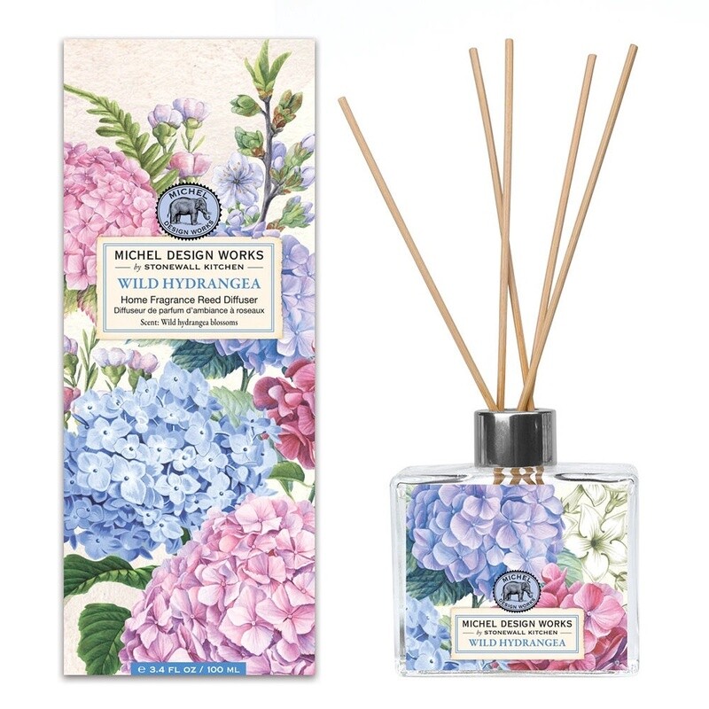 Wild Hydrangea Home Fragrance Reed Diffuser