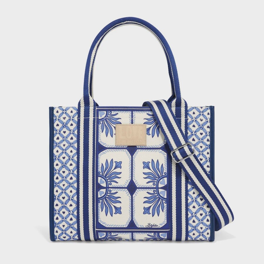 Lovely Tiles Canvas Carry All