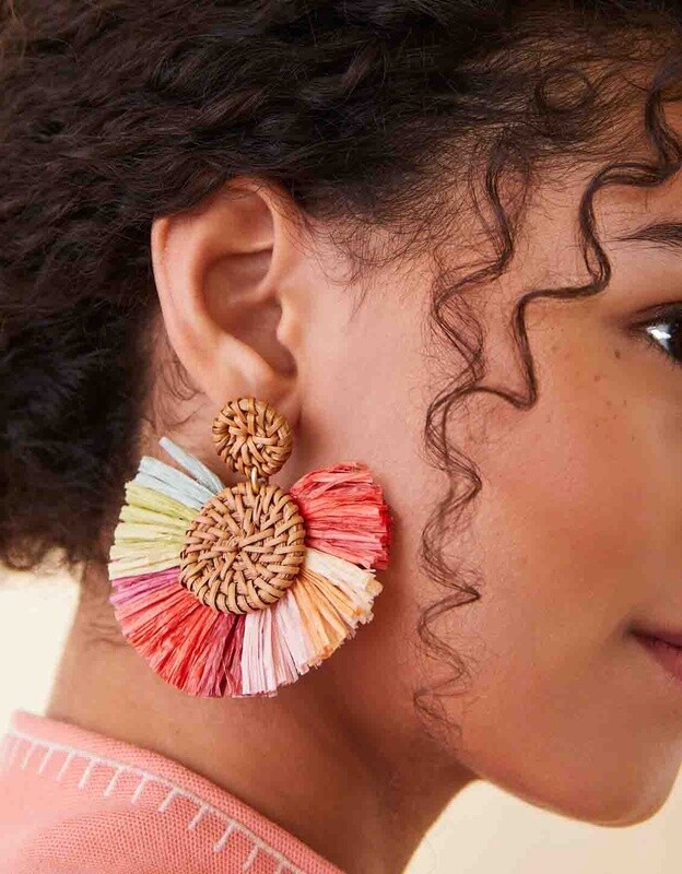 Callawassie Earrings Warm Multi