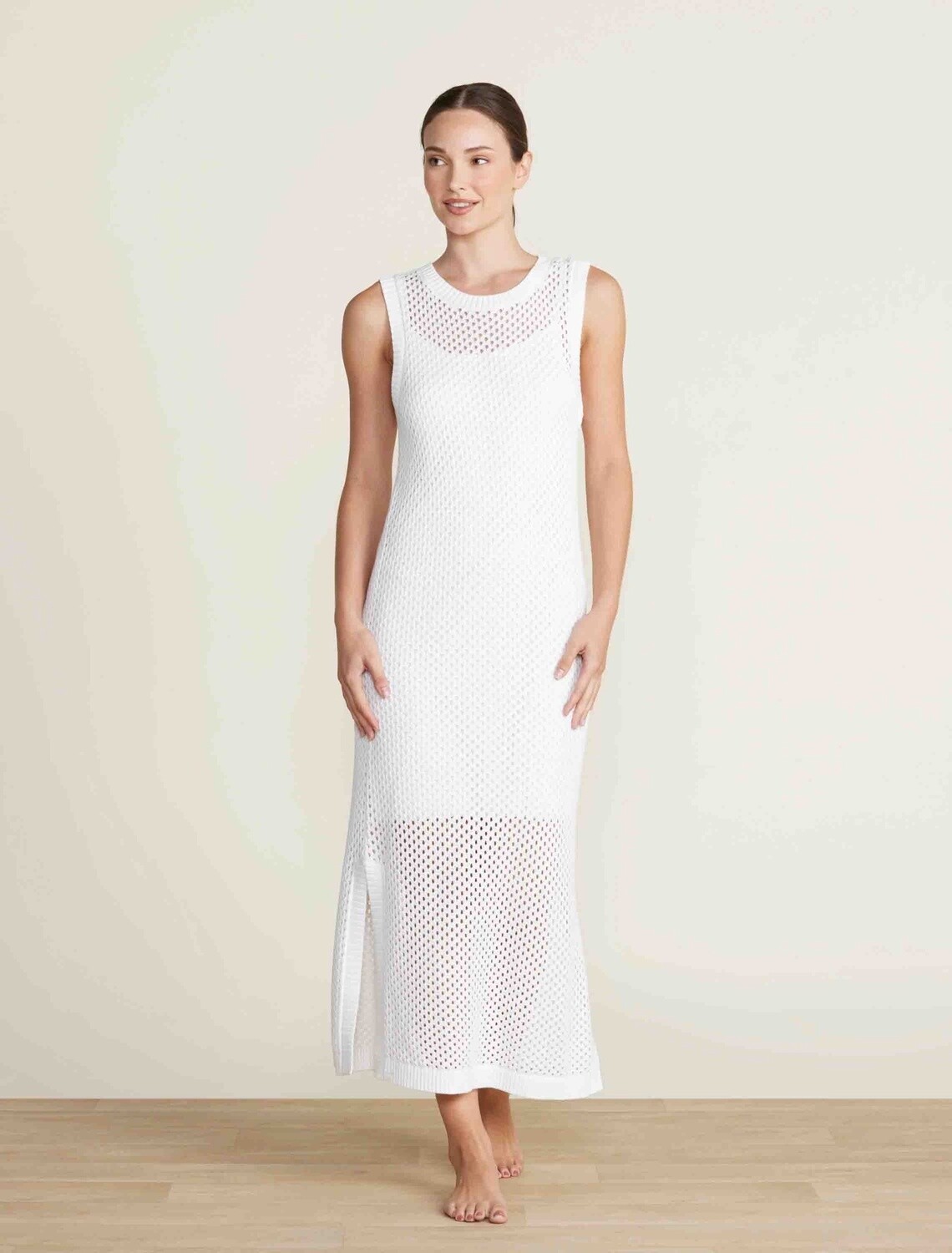 Sunbleached Beach Dress, Colour: Pearl, Size: X-Small