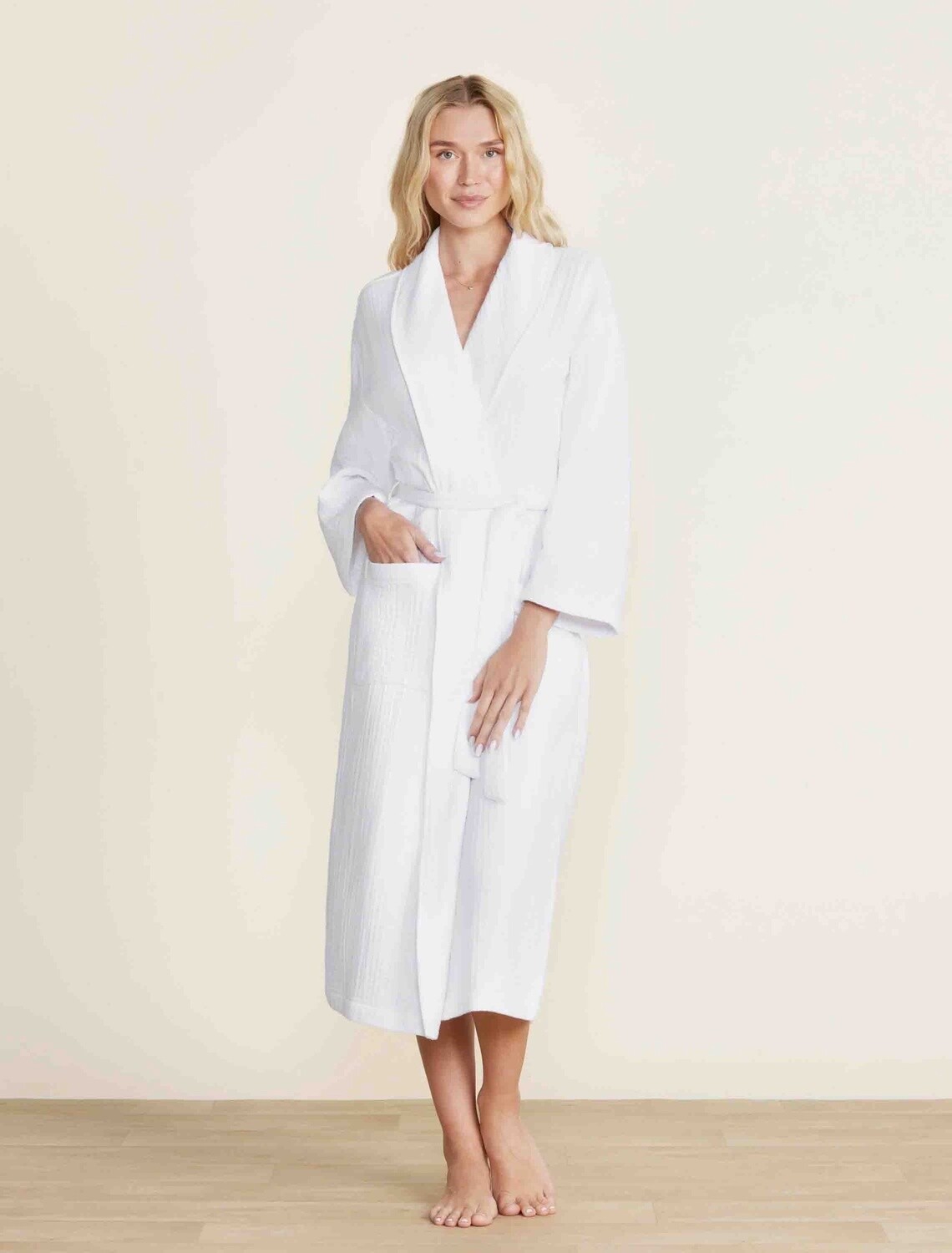 MC Muslin Cotton Spa Robe, Size: 1