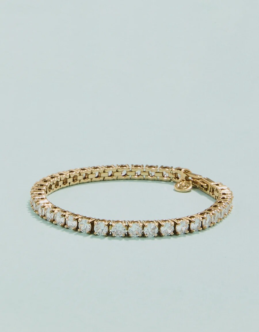 Sunrise Tennis Bracelet Crystal 4mm