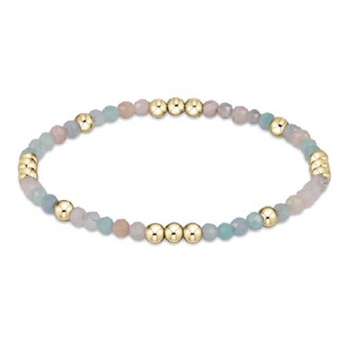 Worthy Pattern 3mm Bead Bracelet - Hot Mess