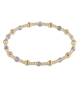 Dignity Sincerity Pattern 4mm Bead Bracelet - Labradorite