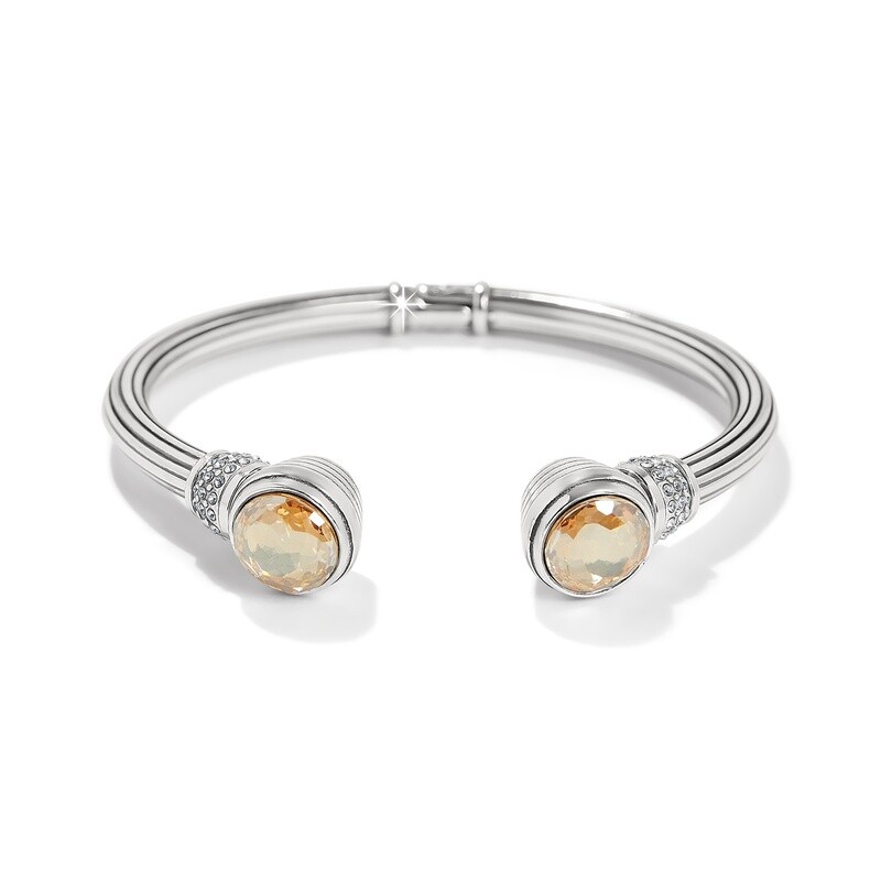 Meridian Aurora Petite Hinge Bangle Two Tone