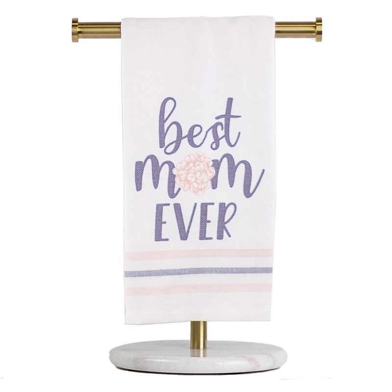 Best Mom Ever Hand Towel