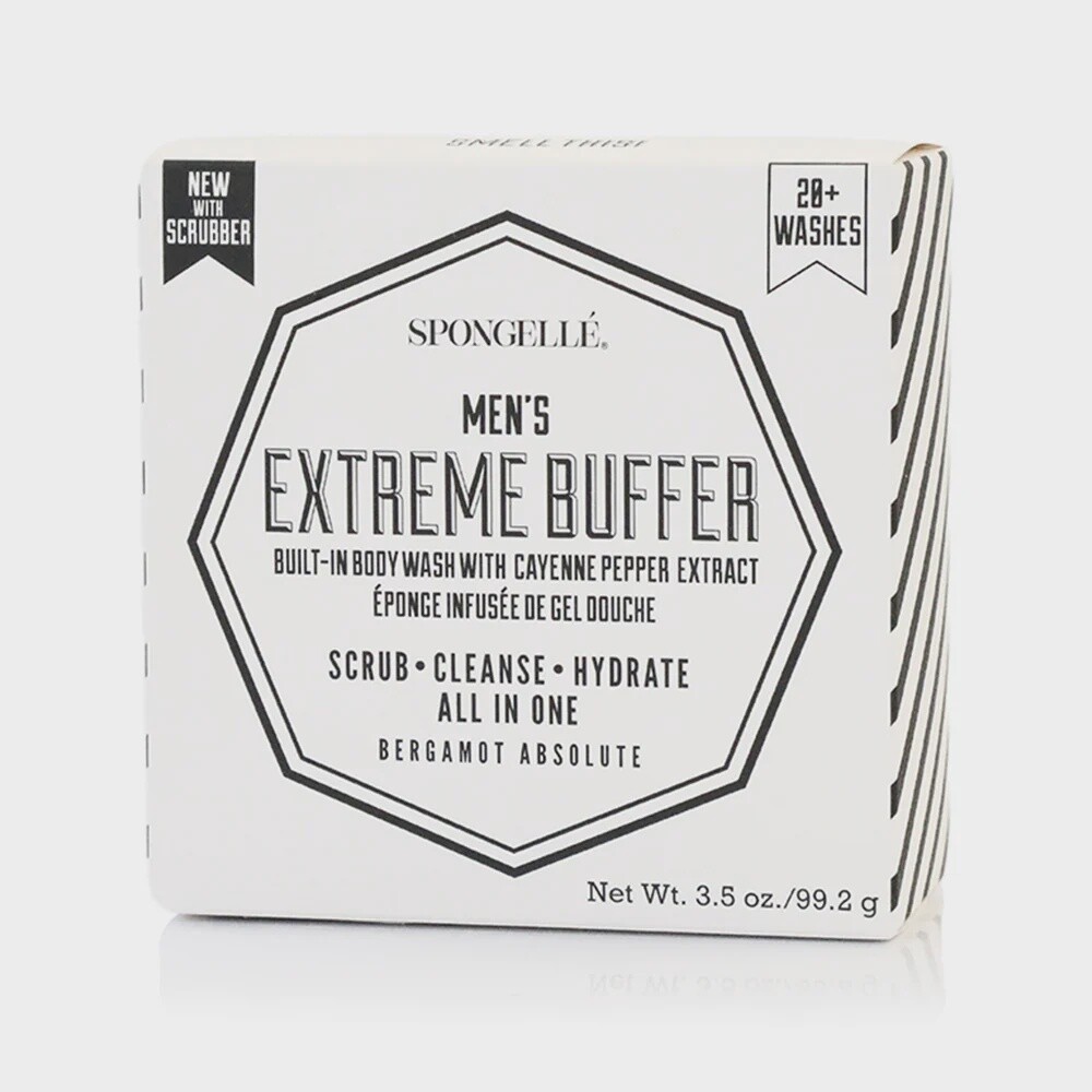 Men&#39;s Extreme Buffer | Black Scrubber Bergamot Absolute